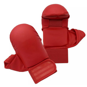 High Quality Lightweight Leather Karate Mitts Top Selling for Training Martial Arts <b>Punching</b> Workout Made in Pakistan - Product Image 5