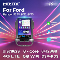 Radio para Auto MEKEDE TS con Sistema de Audio Android, Reproductor con WIFI 4G, Compatible con DVR, DSP y TMPS para Ford Ranger F250 2012-2015