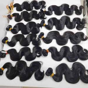 ผมเวอร์จินเวียดนามแบบดิบ ไม่ผ่านการแปรรูป  จัดเรียงเกล็ดผม  ไม่หลุดร่วง  ไม่พันกัน  ความยาว 6-34 นิ้ว  แบบเป็นมัด  พร้อมเชือกผูกผม  แบบผมธรรมชาติ  ไม่ผ่านการดัด  ไม่ผ่านการย้อมสี - Product Image 1