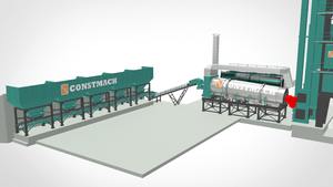 Plantas estacionarias de asfalto | Planta de mezcla de tambor de asfalto confiable para la construcción - Product Image 4