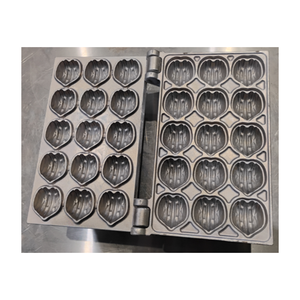 Nouvelle machine industrielle à gâteaux de noix de grande taille CookTech, machine à hotteok automatique, acier inoxydable SUS304, robuste, commande tactile - Product Image 1