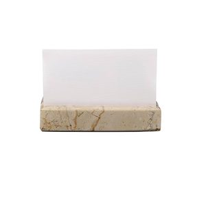 Nuevo diseño de lujo y diseño moderno menú de mármol titular de la tarjeta Venta caliente y forma cuadrada producto de Venta caliente - Product Image 3