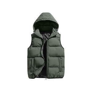 Gilet sans manches pour homme avec col et fermeture éclair - Product Image 5