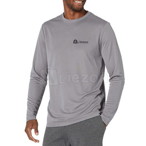 เสื้อยืดแขนยาวผู้ชายมีสไตล์เสื้อยืดแขนยาวผ้าฝ้าย100% สั่งทำทรงโอเวอร์ไซส์ - Product Image 2