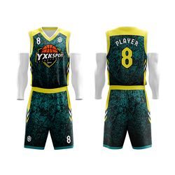 100% Polyester Sports Apparel Printed Premium Quality High Demand <b>Top</b> Choice New Style Team Wear Training Basketball Uniform New - Product Image 5