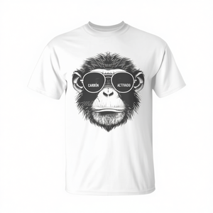 Cute Aviator <b>Monkey</b> Animal T-Shirt For Men Women Girls <b>Boys</b> - Product Image 2