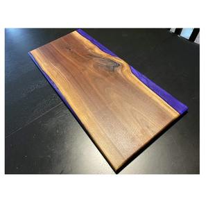 Tabla de Cortar Redonda de Madera y Resina, Tabla de Cortar de Alta Calidad, Tabla para Servir Queso, Hecha a Mano, Duradera, Apta para Lavavajillas - Product Image 2