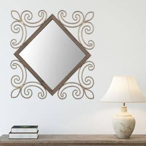 Espejo de marco de diseño elegante, espejo de maquillaje para colgar en la pared del hotel, espejo de ojo malvado de macramé personalizado para guardería - Product Image 6