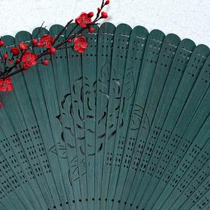 Unique Wooden <b>Hand</b> <b>Fan</b> with Durable Cotton Fabric for Long-Lasting Use - Product Image 6