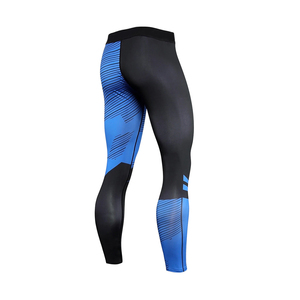2025 personnalisé de haute qualité hommes MMA guêtres Fitness Leggings dernières conceptions en gros personnalisé imprimé hommes MMA guêtres pantalons - Product Image 4