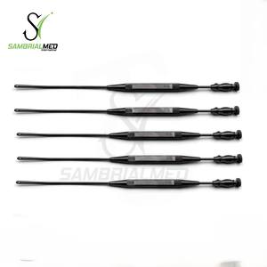 Nouvelle qualité Premium 5 pièces Gorney Septum aspiration ascenseur 8.5 "noir enduit 3.0mm pointe en acier inoxydable ENT chirurgie Instrument ensemble - Product Image 6