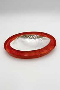 Bandejas y cuencos de resina epoxi hechos a mano que realzan la decoración festiva de comidas de lujo y el atractivo para regalar. - Product Image 4