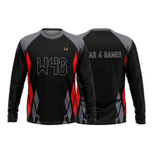 T-shirt de sport pour homme sans couture, compression, séchage rapide, haute élasticité, ajusté, écologique, haute qualité, personnalisable pour 4 jeux - Product Image 3