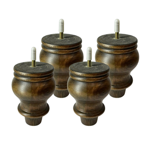 Patas de sofá de madera para cuidado artesanal, muebles verdaderos, elegancia para Hotel contemporáneo para sala de estar al aire libre, dormitorio, apartamento - Product Image 1