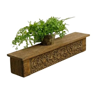 Étagère de sculpture sur bois réglable pour l'extérieur étagères de rangement murales maison salon salle de bain accessoires de décoration intérieure en gros - Product Image 1