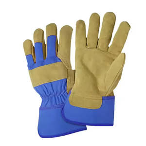 ถุงมือหนังวัวกันบาดสำหรับผู้ชาย, สินค้ามาใหม่ถุงมือระบายอากาศทนทานต่อการฉีกขาด - Product Image 4