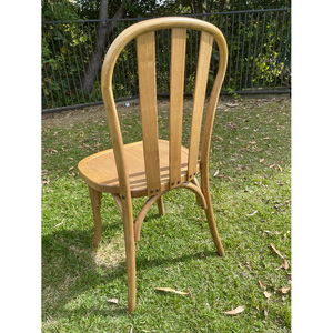 Chaise de salle à manger de villa moderne en bois de teck massif avec cadre en bois de teck massif de couleur naturelle et matériaux de haute qualité pour une utilisation en intérieur et en extérieur - Product Image 2