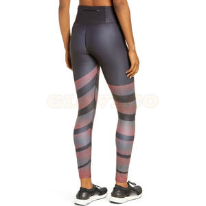 เลกกิ้งโยคะผู้หญิง คุณภาพดี ไร้รอยต่อ ระบายอากาศ แห้งเร็ว ไซส์ใหญ่ เอวยืดหยุ่น สีพื้น ผลิตตามสั่ง สำหรับขาย - Product Image 3