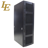 Kabinet Server Pusat Data 19 Inci, Tugas Berat, Pasar Amerika Utara (AS), Tahan Lama, Berjaring Ventilasi, 4 Segmen, Bingkai Lipat Sembilan Lipatan