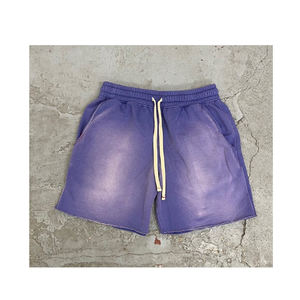 กางเกงขาสั้นผู้ชายผ้ายืดเอวสูงและกระเป๋าข้างแห้งเร็วระบายอากาศได้ดีกางเกงขาสั้นซักได้ดี - Product Image 2