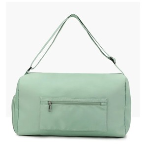 Bolsa deportiva Oxford de gran capacidad con cremallera, bolsas de viaje sólidas a la moda para Fitness, tela gruesa, algodón impermeable de alta capacidad - Product Image 4