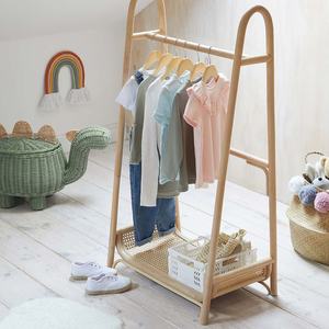 Rattan Drying Clothes <b>Rack</b> <b>Cloth</b> <b>Stands</b> and Shoe Shelf <b>Racks</b> Cheapest Price Large Quantity OEM Accepted - Product Image 5