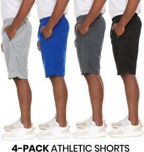 Short de sport décontracté pour hommes, coupe sèche, 100% coton, pantalon de course, taille élastique, motif solide, résistant à la sueur - Product Image 5