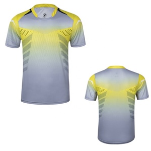 Dernière conception 2025 sublimée maillot de sport pour hommes chemise à manches courtes pour les jeunes et les adultes vêtements de football - Product Image 3