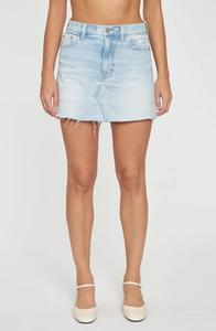 Mini jupe personnalisée en gros femmes sexy femmes à la mode été coton denim lavé à chaud grande taille XS style décontracté imprimé - Product Image 2