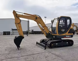 Meilleur!! Excavatrice jaune d'occasion efficace de 3000 kg avec chenilles en caoutchouc et cabine haute visibilité pour des travaux de terrassement urbain précis - Product Image 1