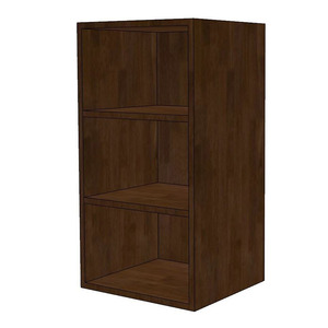 ตู้ครัวไม้จริงดีไซน์ทันสมัย ระบบเปิดกว้าง 40 ซม. 3 ชั้น แผ่น MDF-TBT011 - Product Image 5
