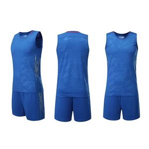 Uniforme de voleibol para hombre sólido de diseño personalizado de moda de alta calidad, camisa de voleibol sublimada transpirable y cómoda y corta - Product Image 2