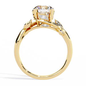 Bague en or avec diamant de 1,74 carat certifié IGI, diamant de laboratoire cultivé, bague de fiançailles élégante, bijoux de mariée, bague en diamant - Product Image 4