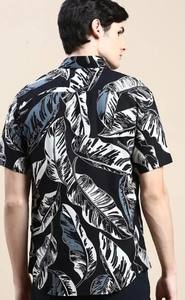 Chemise Homme Décontractée 100% Coton Coupe Régulière Respirante et Imprimée Teintée en Tricot avec Approvisionnement ODM - Product Image 2