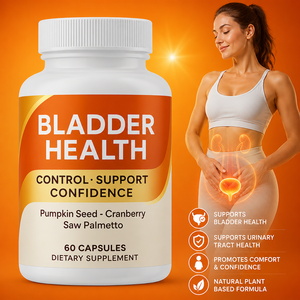 Cápsulas para la Salud de la Vejiga de Marca Privada OEM, Suplemento para el Apoyo del Tracto Urinario con Semillas de Calabaza, Arándanos y Saw Palmetto - Product Image 1