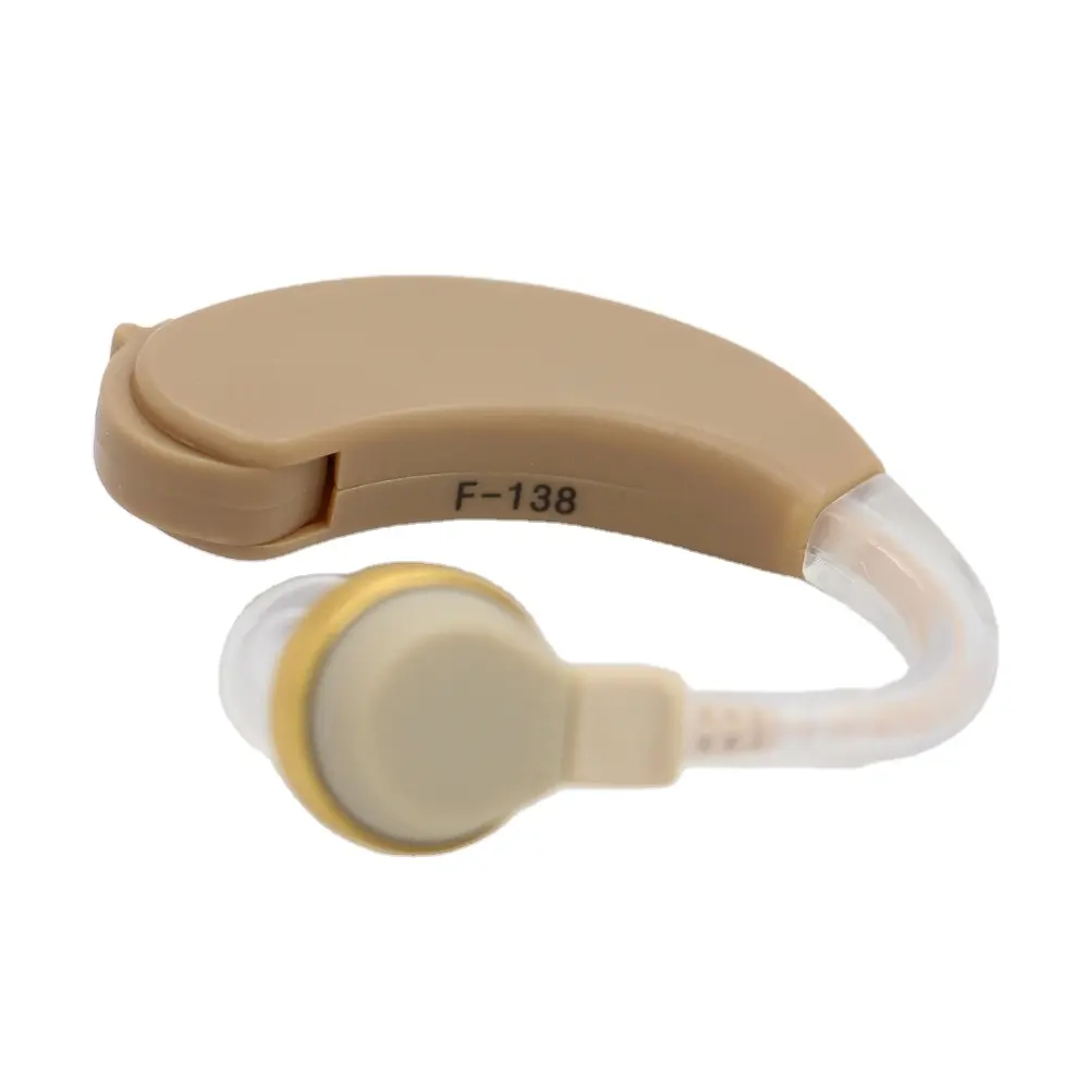 Axon-audífono analógico F138 bte, ayuda auditiva china de tamaño mini CE, audífono Personal barato con altavoz para sordos F-138