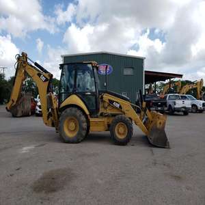 En Stock máquina de construcción Caterpillar retroexcavadora cargadora de ruedas usado CAT 420E en venta estado Original con envío rápido - Product Image 4