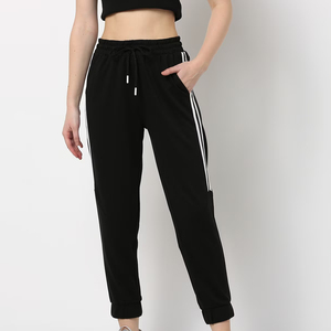 <b>Women's</b> Casual Cotton Sweatpants For Year-round Comfort For Travel And Everyday <b>Lounging</b>-flat Front Style - Product Image 2