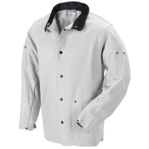 Chaqueta de seguridad con logotipo OEM personalizado al por mayor para soldador fabricada por el proveedor - Product Image 5