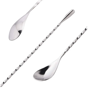 Nouveau design d'agitateur de bar Cuillère à mélanger en acier inoxydable pour agitateur de cocktail Outils de bar - Product Image 3