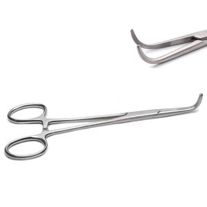 Mélangeur hémostatique manuel incurvé à bas prix en gros Instruments chirurgicaux Pince mélangeur de base - Product Image 2