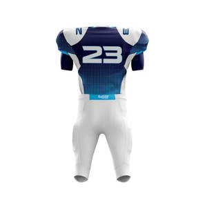 Uniforme de football américain de haute qualité à bas prix, 100% polyester, fabriqué aux États-Unis - Product Image 3