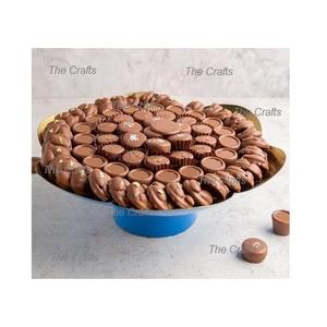 Bol à chocolat design fantastique en aluminium martelé servant des collations bol à dessert pour la vaisselle à faible taux - Product Image 2