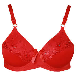 Soutien-gorge en mousse pour femme (UA-501) X5001 - Rouge - Product Image 1
