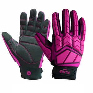 FLAIR IMPEX Guantes antivibración para hombres SBR Acolchado TPR Protector Guantes de impacto Guantes DE TRABAJO mecánicos de invierno para uso en exteriores - Product Image 5