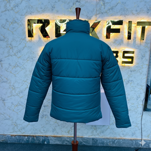 Nueva moda de calidad superior mejor edición hombres crema puffer chaqueta hombres poliéster nylon chaquetas High Street hombres puffer chaquetas - Product Image 5