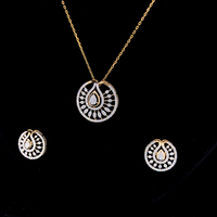 Collar de Lujo para Mujer con Diamante Natural de 1.57 Quilates, Color EF, Corte Brillante, Oro Amarillo de 14 Quilates, Joyería Fina para Compromiso o Boda