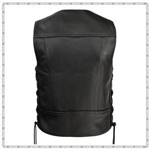 Chaleco de cuero para hombre de alta calidad, duradero, con estilo, protector para motocicleta, Chaleco de cuero para motocicleta, protector de alta durabilidad - Product Image 3