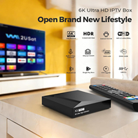 2026 We2USat K3 PRO+ Gratis Quad Core Android 12 TV Box 4K BT 5.0 WiFi6 1000M LAN 4GB RAM 64GB H.265/VP9 Streaming Terbaik