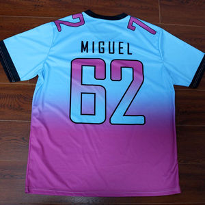 Ensemble de maillots d'entraînement de football américain professionnels, tissu en polyester léger à séchage rapide - Product Image 2